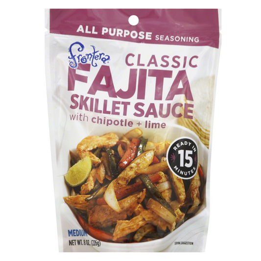 Frontera Classic Fajita Skillet Cooking Sauce 8oz