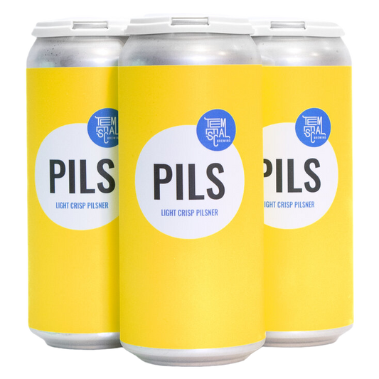 Temescal Brewing Pils 4Pk 16oz 5% abv