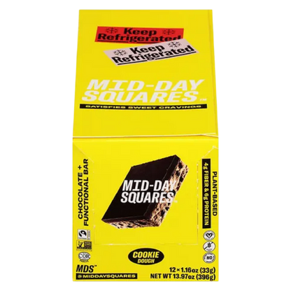 Mid-Day Squares Cookie Dough Case 12 CT