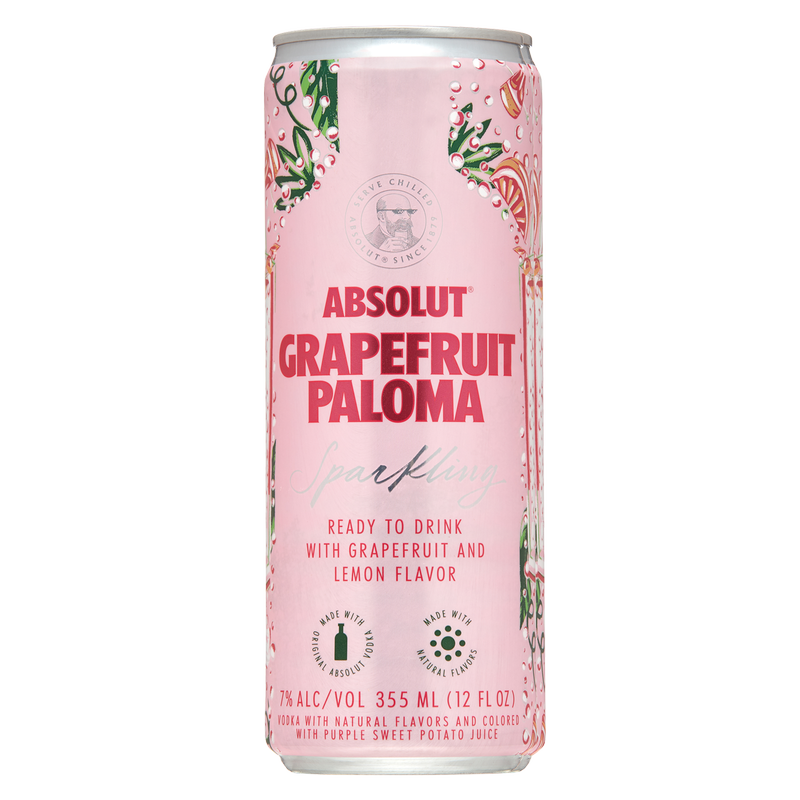 Absolut Grapefruit Paloma 4pk 12oz Cans 7.0% ABV