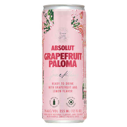 Absolut Grapefruit Paloma 4pk 12oz Cans 7.0% ABV