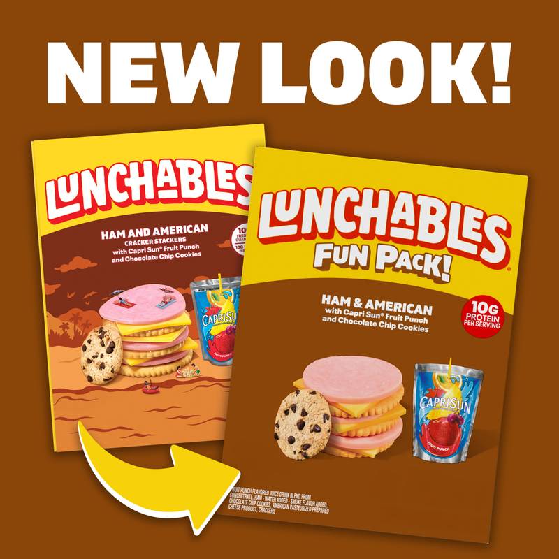 Lunchables Ham & American Cheese Lunch Combinations with Capri Sun - 9.1oz