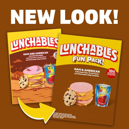 Lunchables Ham & American Cheese Lunch Combinations with Capri Sun - 9.1oz