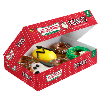 Krispy Kreme® The Peanuts® Christmas Collection Assorted Doughnuts