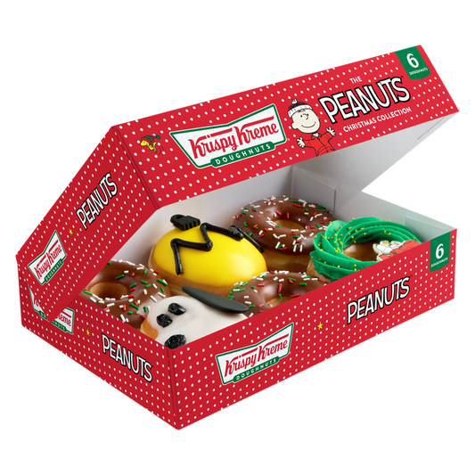 Krispy Kreme® The Peanuts® Christmas Collection Assorted Doughnuts