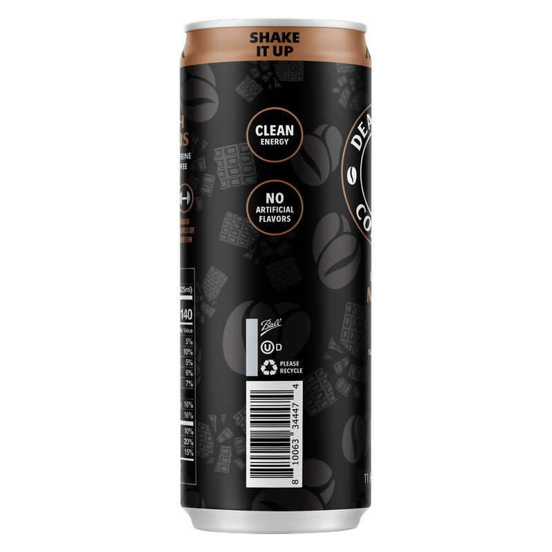 Death Wish Coffee Fair Trade Mocha Latte 11oz Can