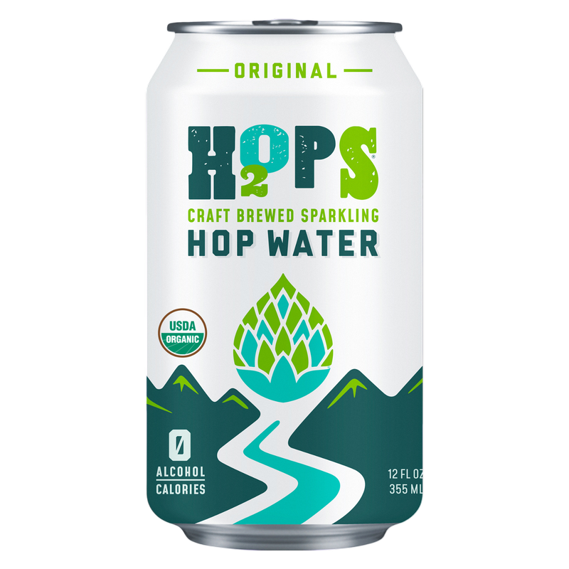H2OPS Original Hop Water 6pk 12oz Can