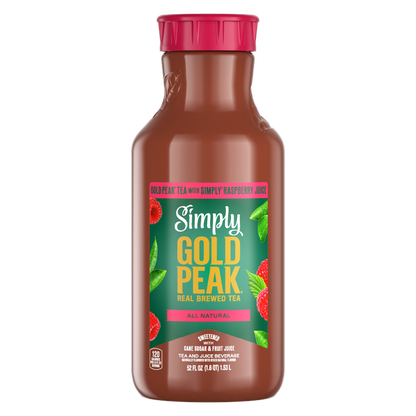 Simply Gold Peak + Raspberry 52oz Btl