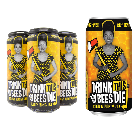 Duck Foot Drink This Or The Bees Die Honey Ale 4pk 16oz Can