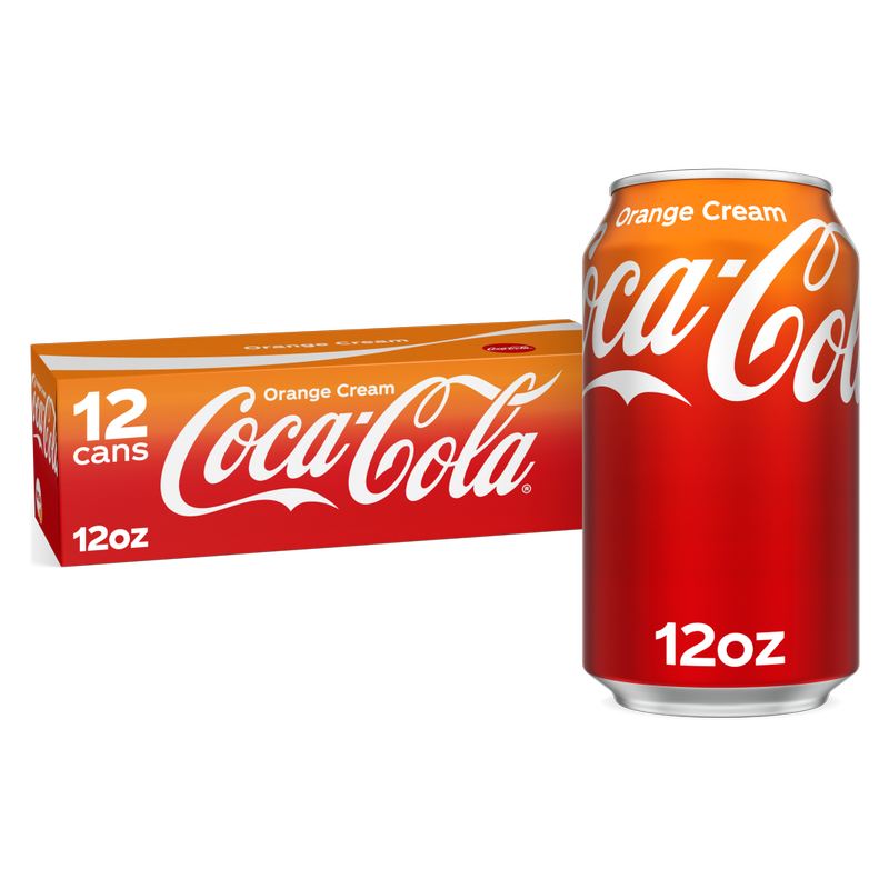 Coca-Cola Orange Cream 12pk 12oz Can
