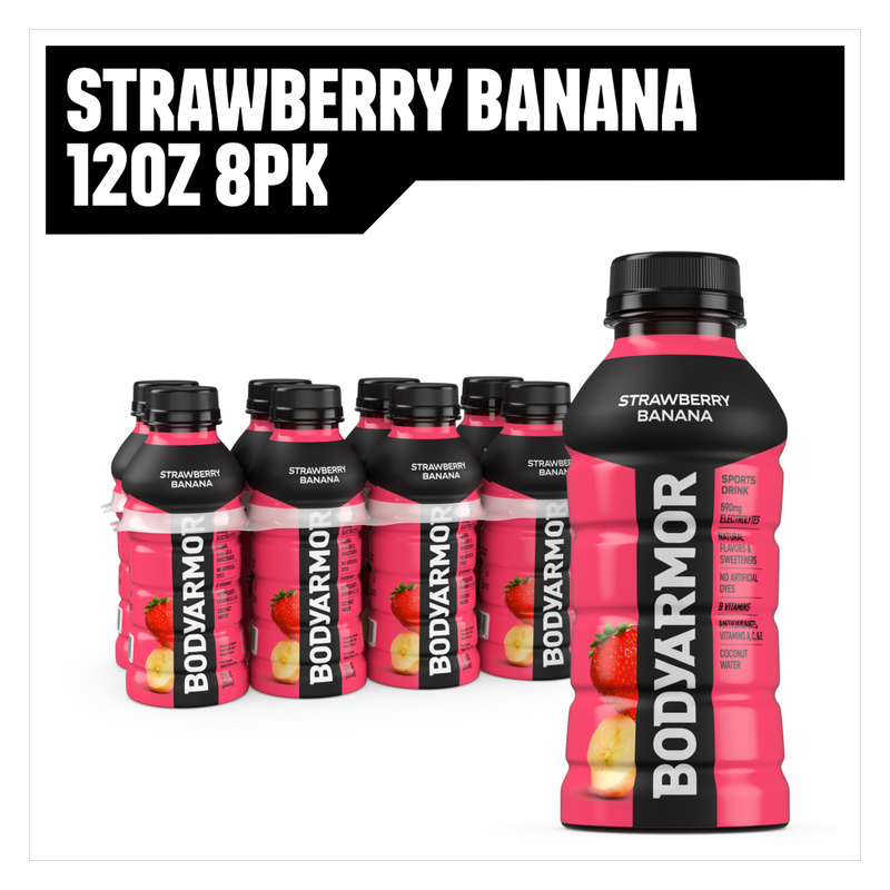 Bodyarmor Strawberry Banana 8pk 12oz Btl - XL