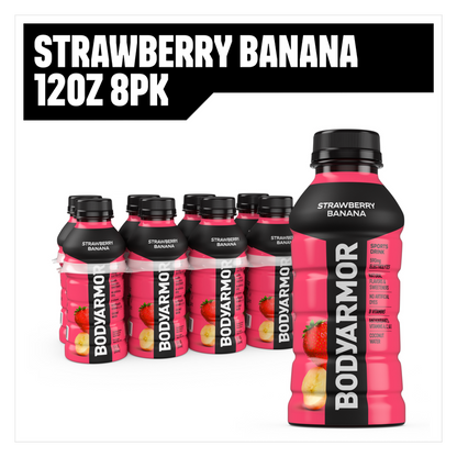 Bodyarmor Strawberry Banana 8pk 12oz Btl - XL