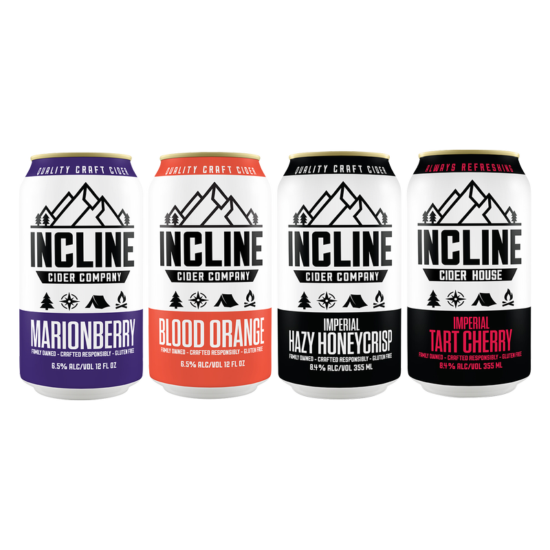 Incline Essentials Cider Variety 12pk 12oz Can 6.5% ABV