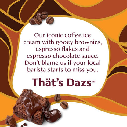 Haagen-Dazs Coffee Chocolate Brownie Ice Cream, 14oz.