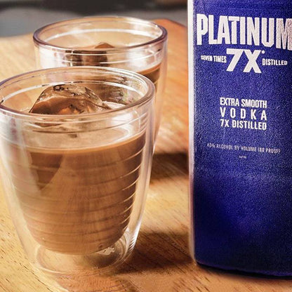 Platinum 7x Vodka 375 Ml Plastic