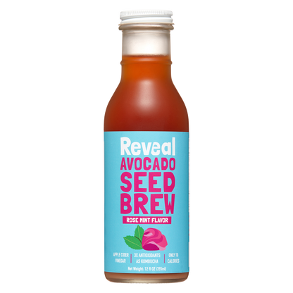 Reveal Avocado Seed Brew Rose Mint 12oz Btl