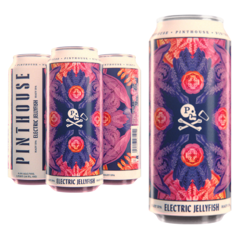 Pinthouse Electric Jellyfish IPA 4pk 16oz Can 6.5% ABV