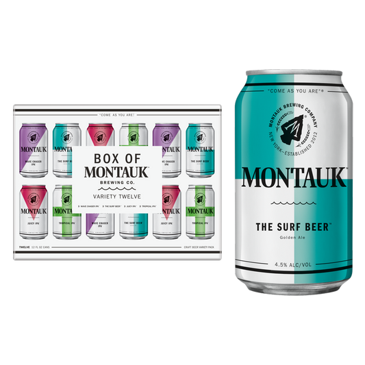 Montauk Box of Montauk Variety 12pk 12oz Can 6.4% ABV