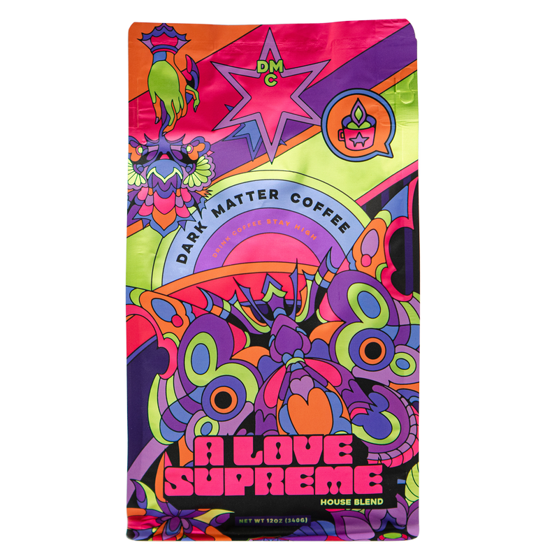 Dark Matter Coffee A Love Supreme Ground Coffee 12oz Bag