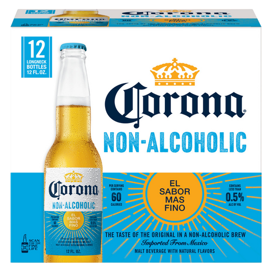 Corona Non-Alcoholic 12pk 12oz Bottles