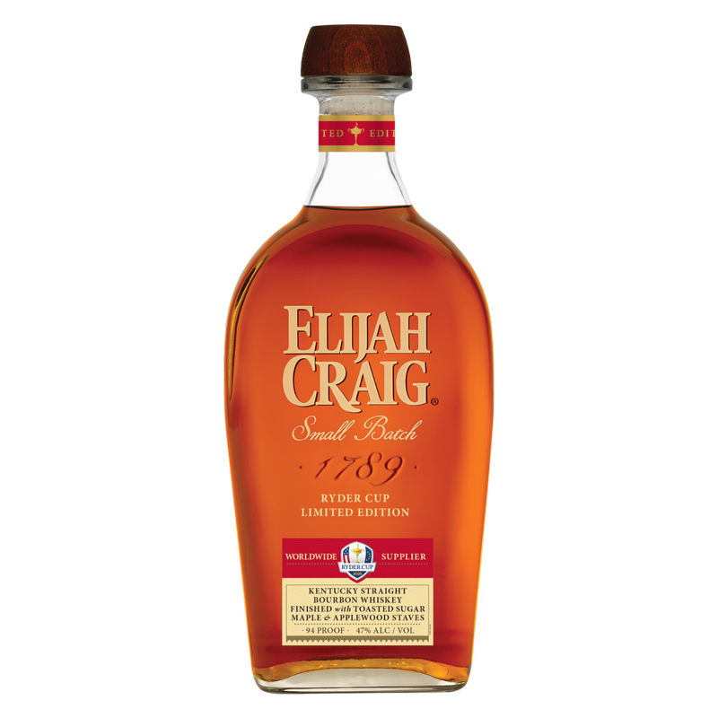 Elijah Craig 2025 Ryder Cup Limited Edition Bourbon 750ml