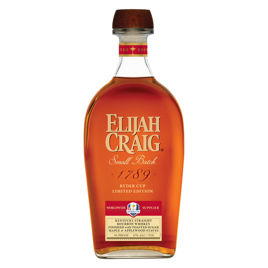Elijah Craig 2025 Ryder Cup Limited Edition Bourbon 750ml
