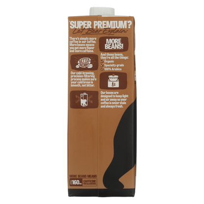 Wandering Bear Straight Black Cold Brew Coffee 32oz