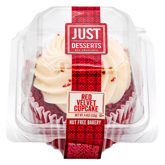 Just Dessert Red Velvet Cupcake - 1ct