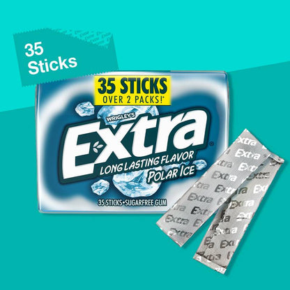 Extra Polar Ice Sugarfree Gum 35ct