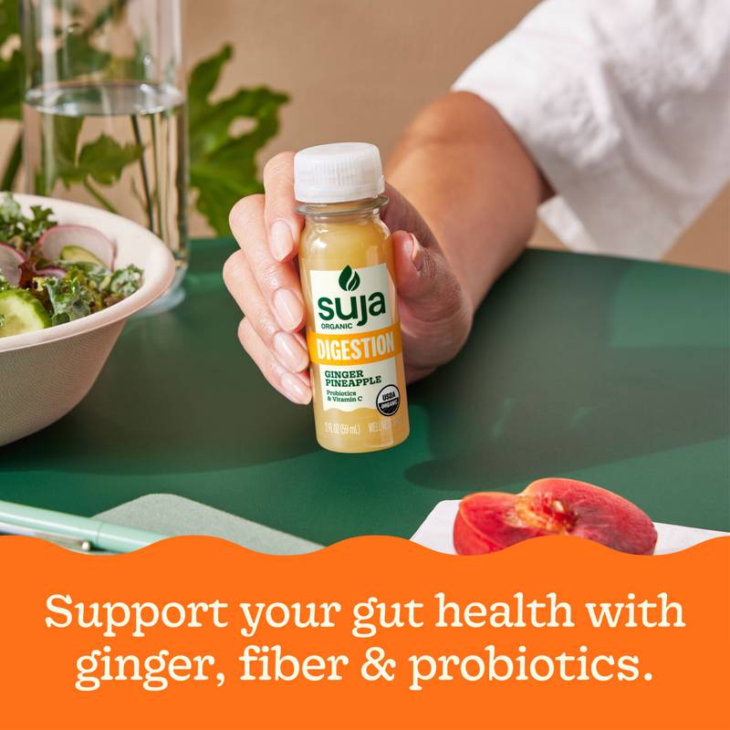 Suja Organics Digestion Ginger Pineapple Shot 2oz Btl