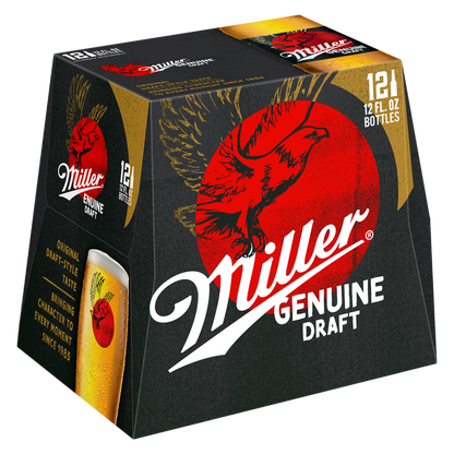 Miller Genuine Draft 12pk 12oz Btl