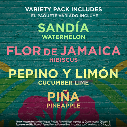 Modelo Spiked Aguas Frescas Variety Pack 12pk 12oz Can 4.5% ABV