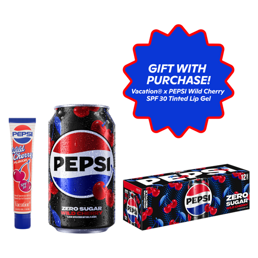 Pepsi Zero Sugar Wild Cherry 12pk + Gift With Purchase!