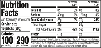 SPOOKY NERDS Gummy Clusters Share Pack 3oz