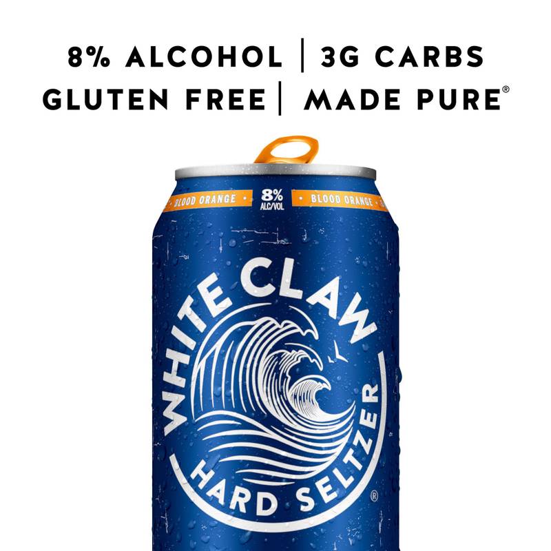 White Claw Hard Seltzer Surge Blood Orange Single 19.2oz Can 8% ABV