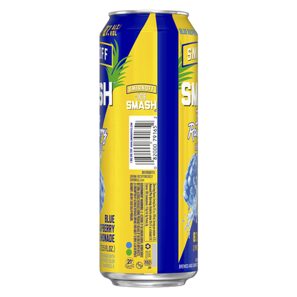 Smirnoff Smash Blue Raspberry & Lemonade 23.5oz Can