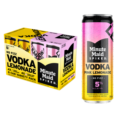 Minute Maid Spiked Vodka Lemonade Variety 8pk