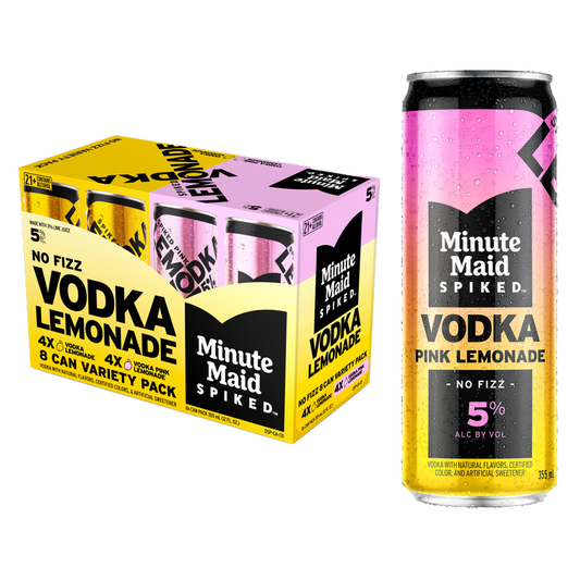 Minute Maid Spiked Vodka Lemonade Variety 8pk