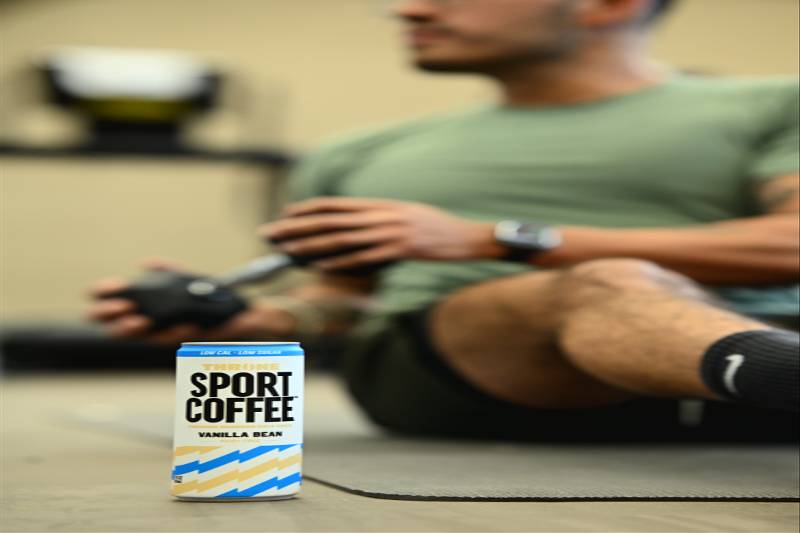 Throne Sport Coffee Vanilla Bean Coffee 11oz Can