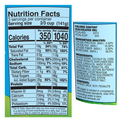 Ben & Jerry's Doggie Desserts Peanut Butter & Pretzel + Strawberry Cheesecake Ice Cream Bundle