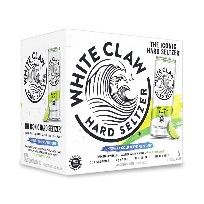 White Claw Lime 6pk 12oz Can 5.0% ABV