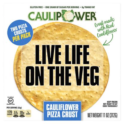 CAULIPOWER Cauliflower Pizza Crusts 2ct 11.5in 11oz