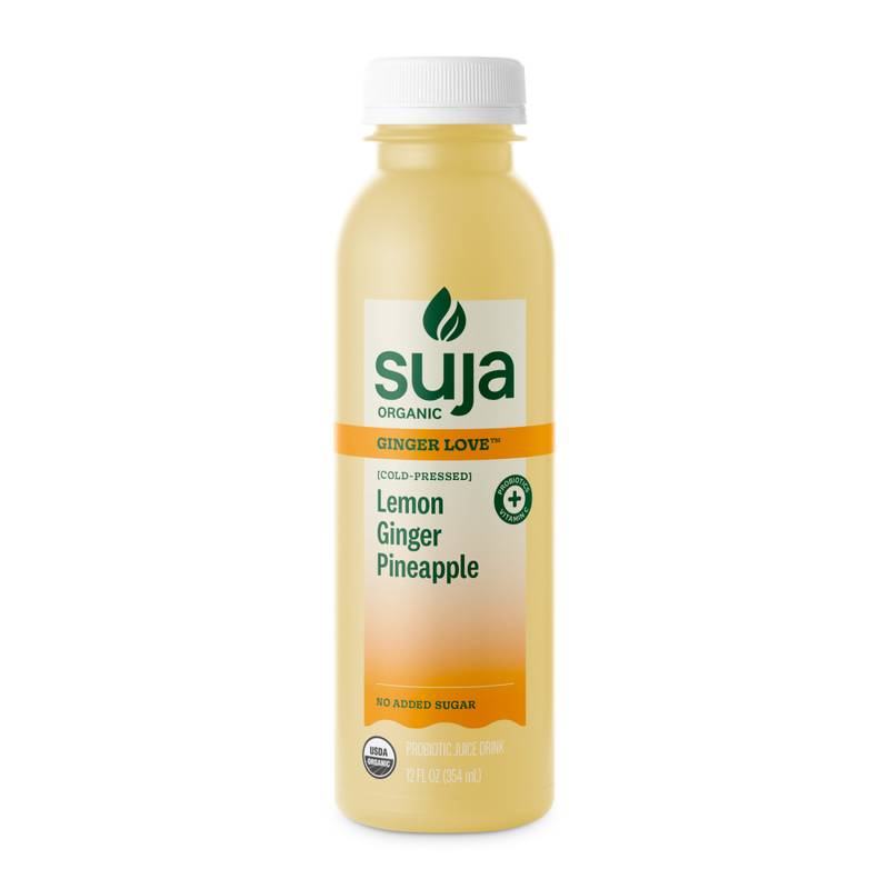 Suja Organic Ginger Love Cold Pressed Juice 12oz Btl