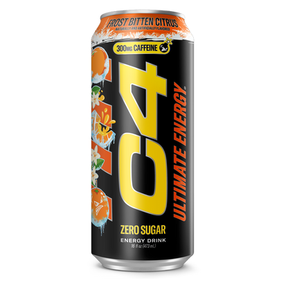 C4 Ultimate Energy Zero Sugar Frost Bitten Citrus 16oz Can