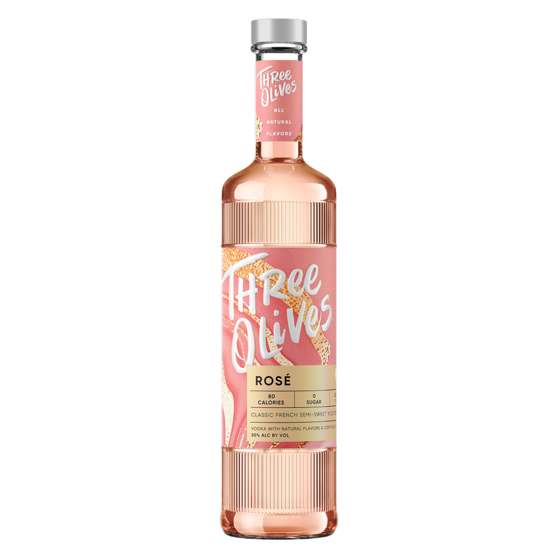 Three Olives Vodka Rosé 750ml (60 Proof)