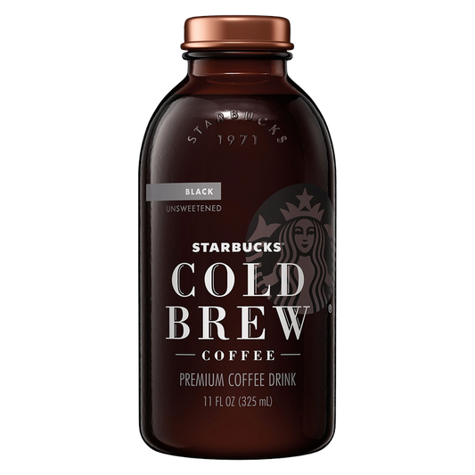 Starbucks Unsweetened Black Cold Brew Coffee 11oz Btl