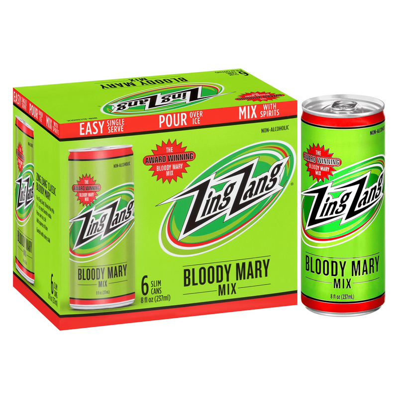 Zing Zang Bloody Mary 6pk 8oz Can