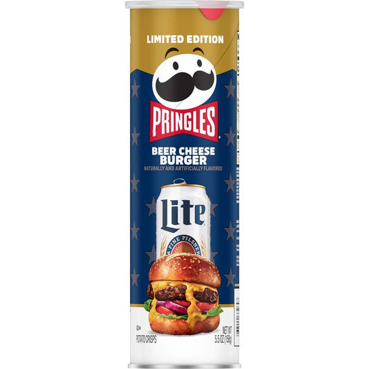 Pringles Beer Cheeseburger, 5.59 oz
