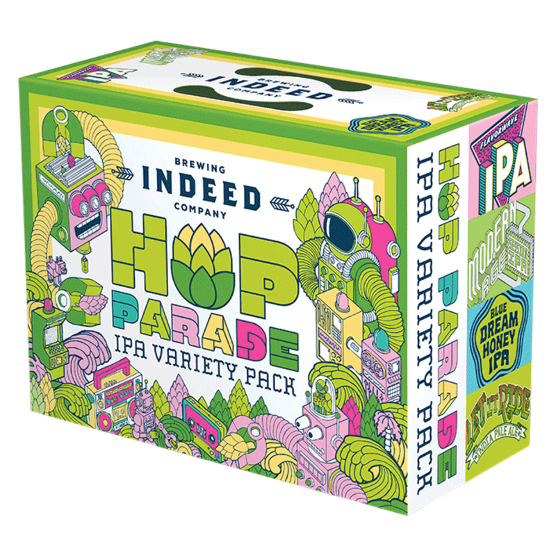 Indeed Hop Parade Variety 12pk 12oz Cans Varied ABV