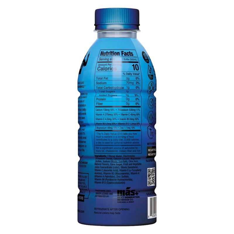 Más+ by Messi Berry Copa Crush 16.9oz Btl